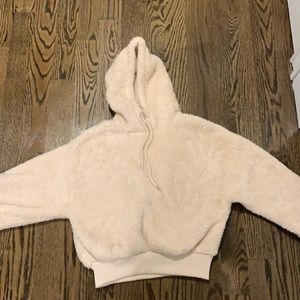 forever 21 fluffy hoodie